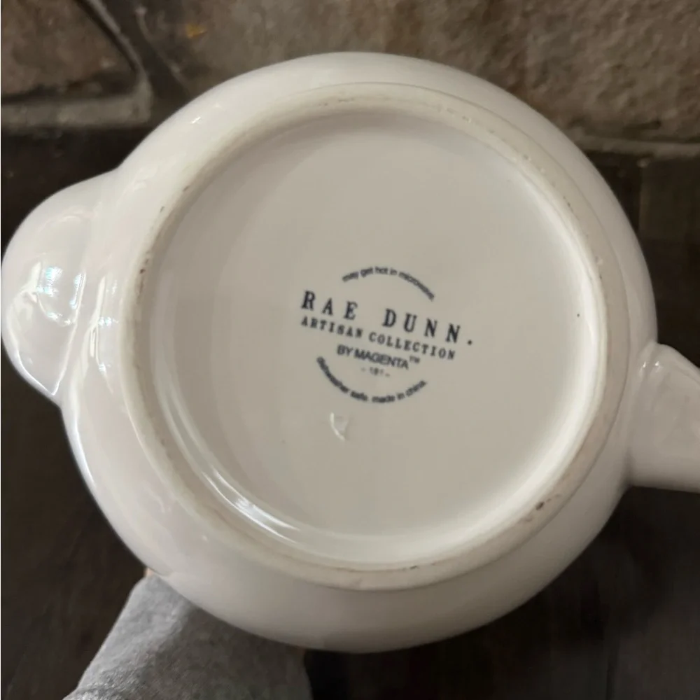 Rae Dunn Artisan Collection By Magenta Ceramic TEA Pot Farmhouse Decor